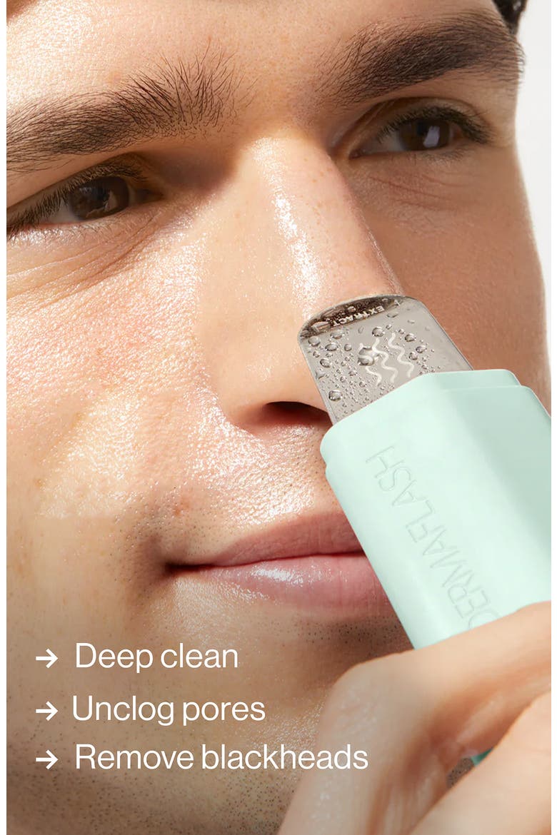 DERMAPORE+ Ultrasonic Pore Extractor + Skincare Infuser, Alternate, color, SEAFOAM