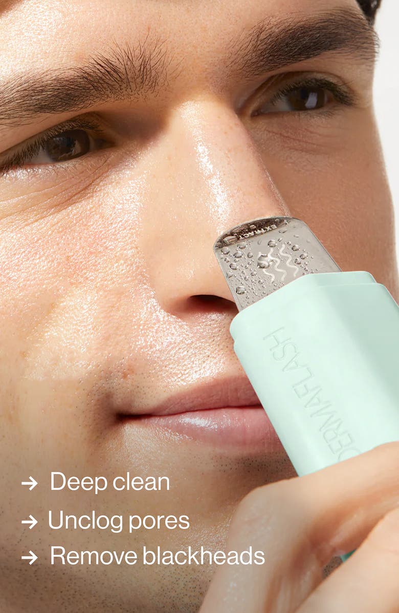 DERMAFLASH DERMAPORE+ Ultrasonic Pore Extractor + Skincare Infuser, Alternate, color, Seafoam