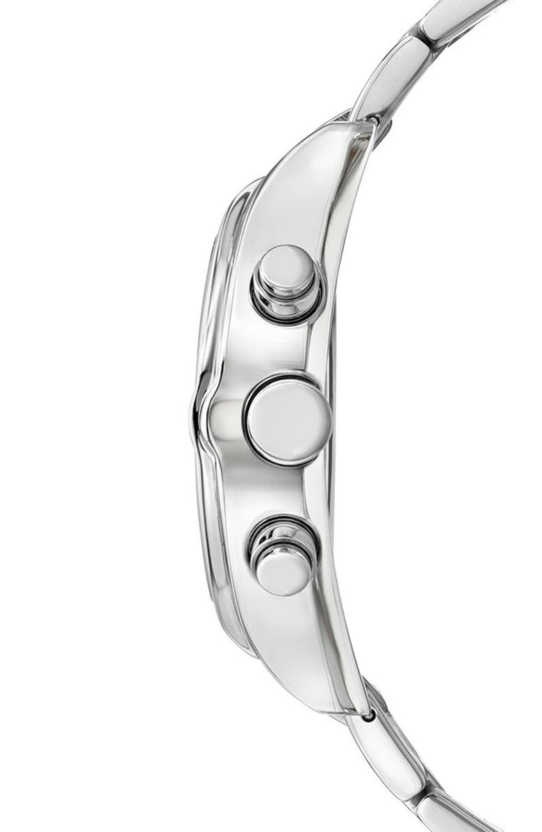 PORSAMO BLEU Roman Chronograph Bracelet Watch, 42mm, Alternate, color, Silver