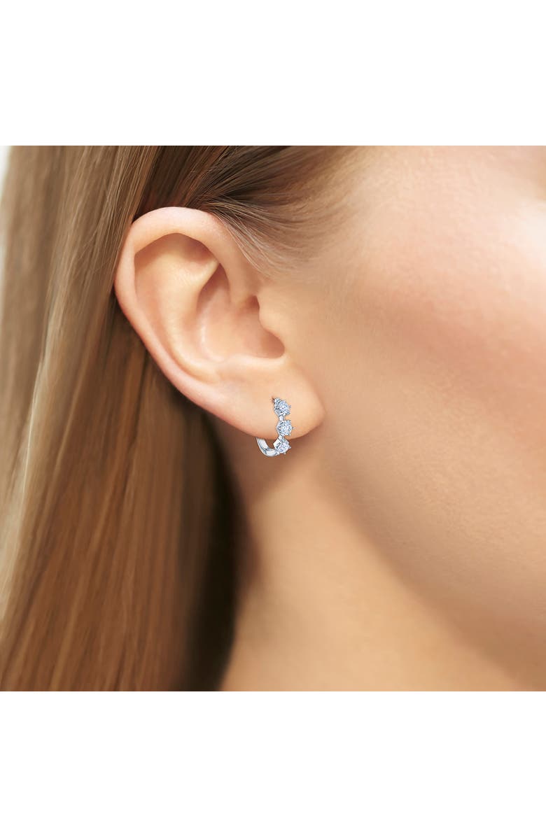 Kwiat Starry Night Diamond Huggie Hoop Earrings, Alternate, color, 