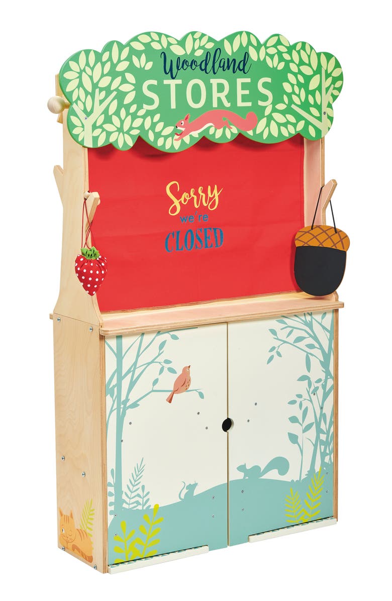 Tender Leaf Toys Woodland Stores & Theatre Toy Set, Alternate, color, Multi