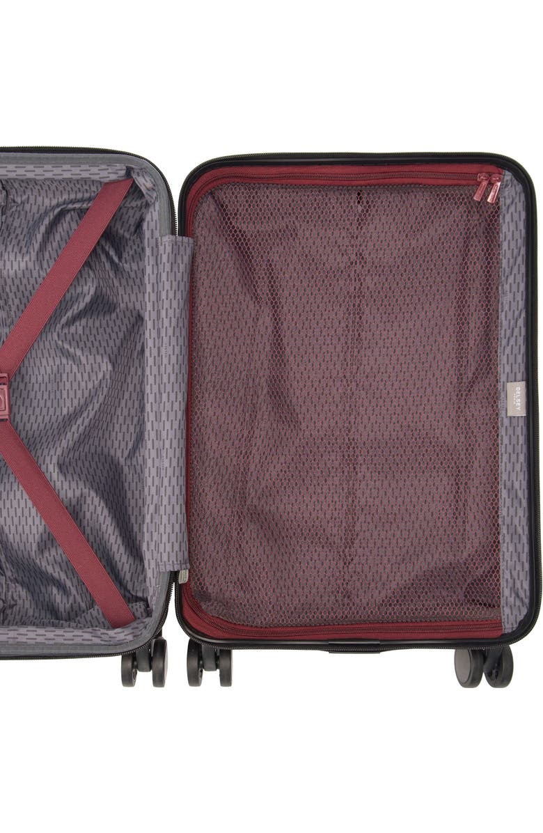 Delsey Paris Alexis Hardside 2 Piece (21"/29") Expandable Spinner Luggage Set, Alternate, color, Platinum/Rose Gold