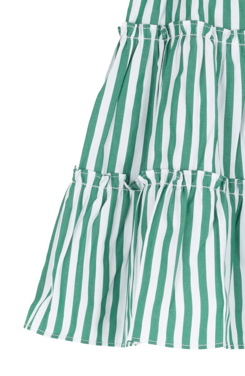 Rare Editions Kids' Tiered Smocked Sundress, Alternate, color, Kelly Green