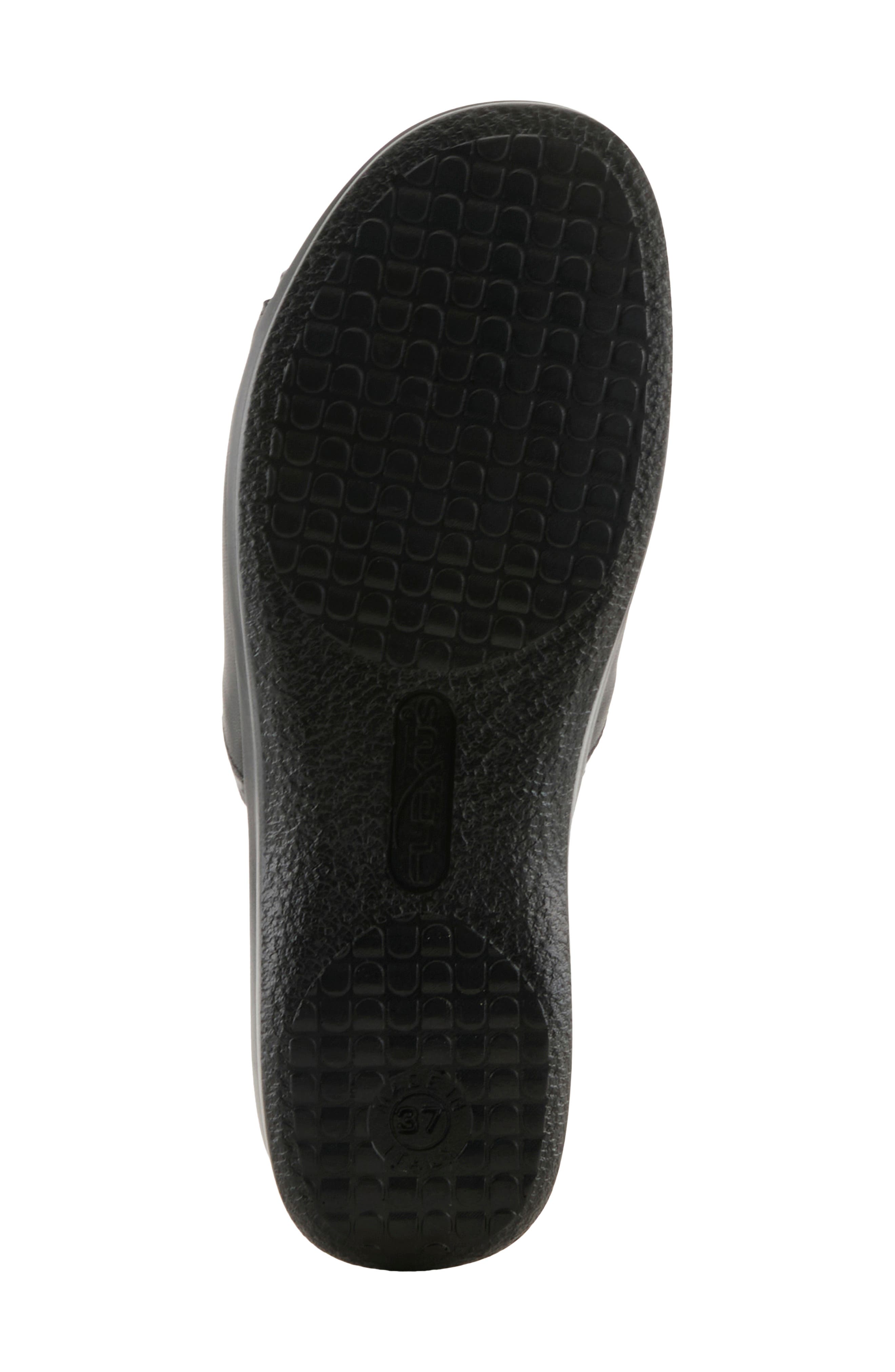 Cumbia Slide Sandal, Alternate, color, BLACK