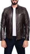VELLAPAIS Lanier Leather Jacket