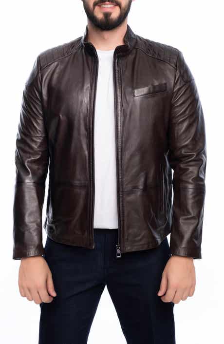 VELLAPAIS Lanier Leather Jacket