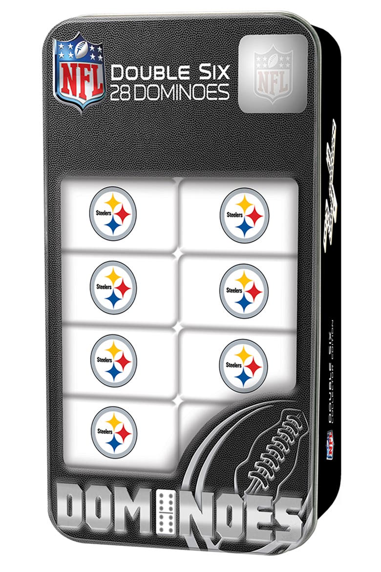 Pittsburgh Steelers Dominoes, Main, color, Multicolor