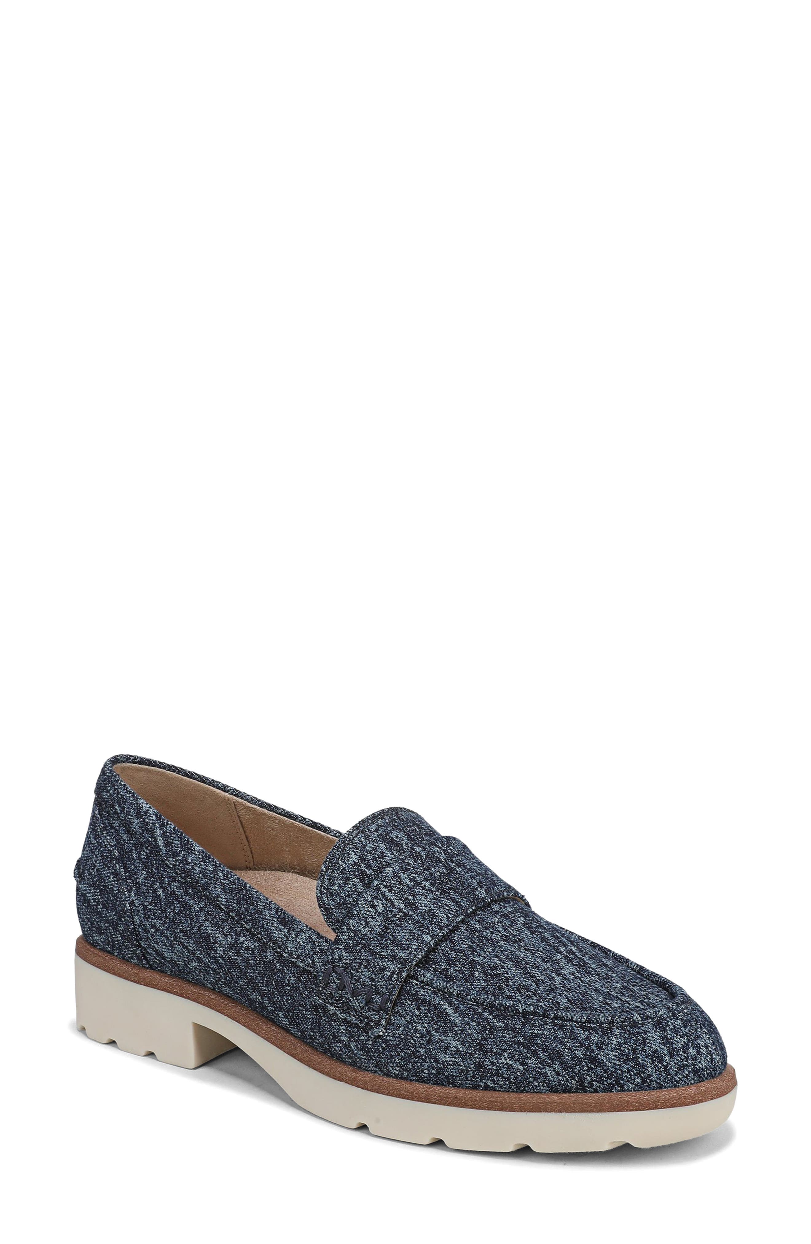 Vionic Cleo Loafer, Main, color, Dark Denim