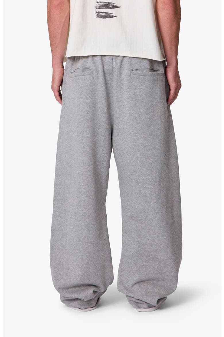 Ultra Baggy Wide Leg Sweatpants, Alternate, color, DARK HEATHER
