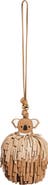 Zimmermann Koala Fringe Leather Bag Charm