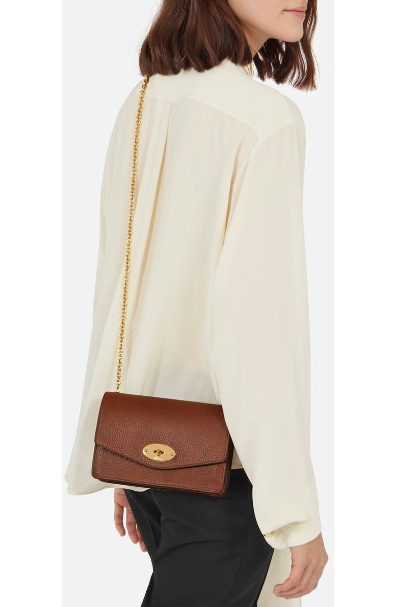 Mulberry Small Darley, Alternate, color, Oak