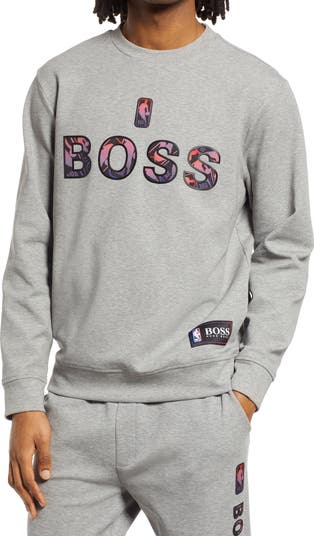 BOSS x NBA Windmill 2 Graphic Crewneck Sweatshirt | Nordstrom
