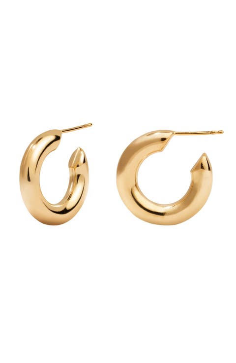 Gloss Hoop Earrings