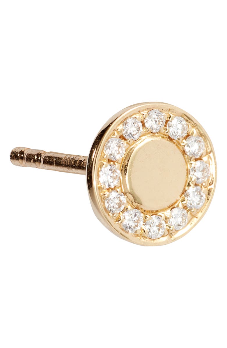 Bony Levy Kiera Diamond Medallion Stud Earrings, Alternate, color,