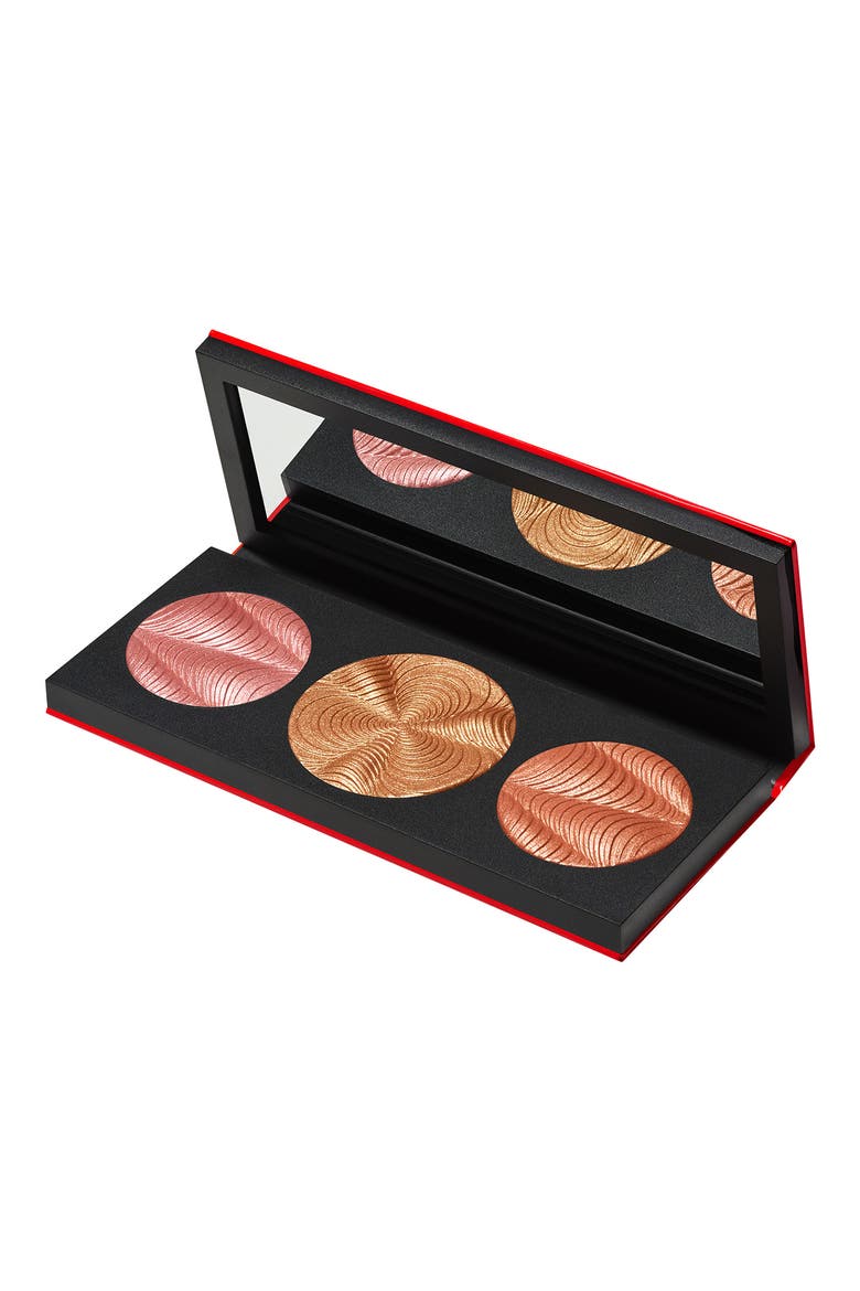 MAC Step Bright Up Extra Dimension Skinfinish Powder Highlighter Palette USD $54 Value, Alternate, color, MEDIUM/ DEEP