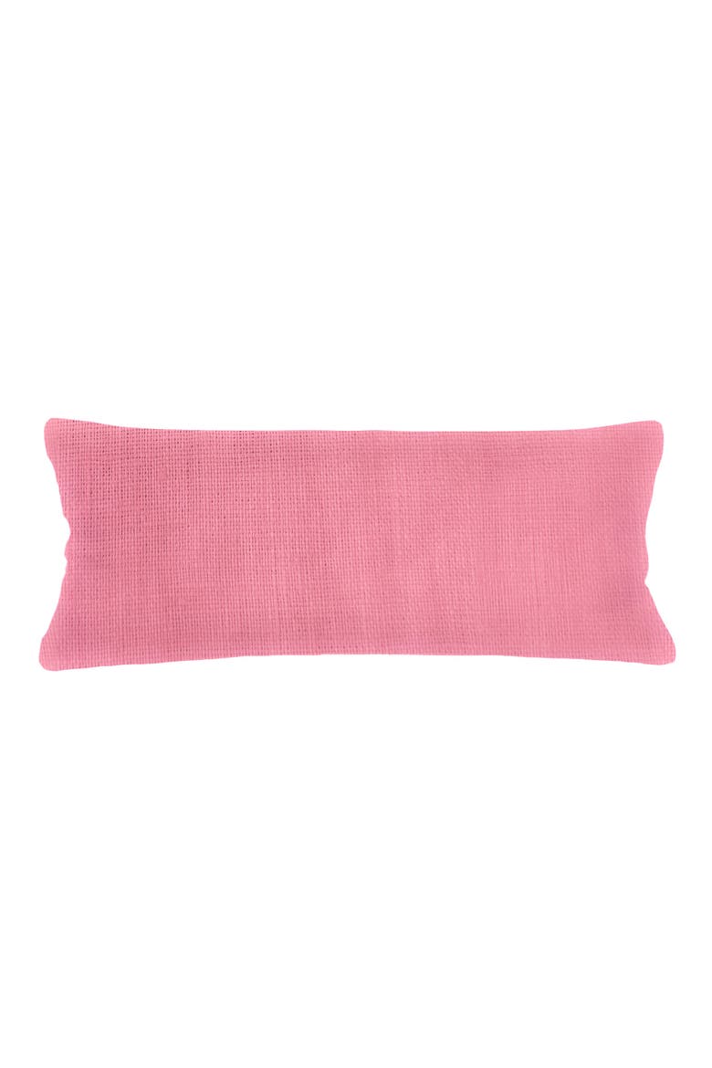 So Soft Linen Pillow with Down Alternative Insert, Alternate, color, Rouge