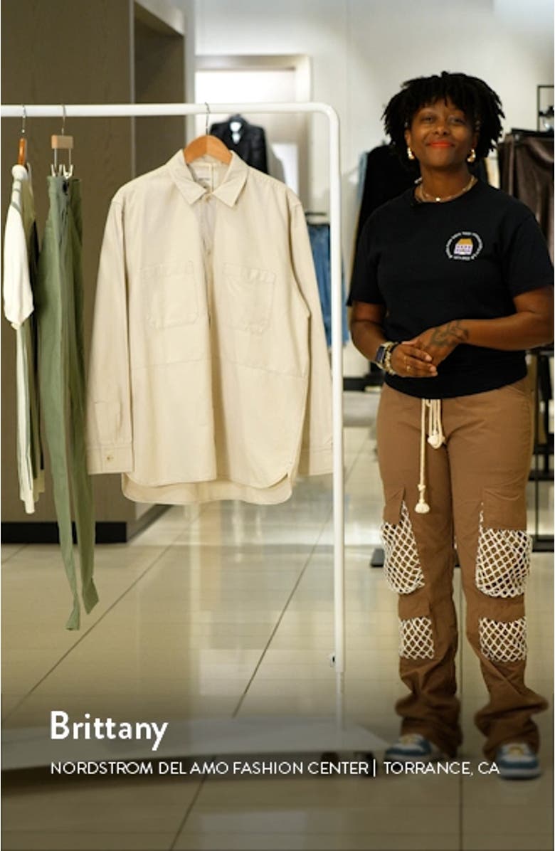 Ulrik Cotton Button-Up Shirt, sales video thumbnail