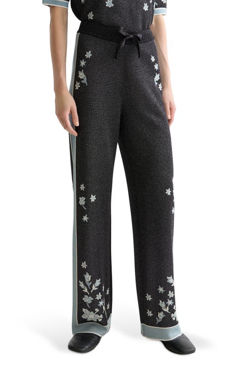 40 Years Jacquard Knit Pants