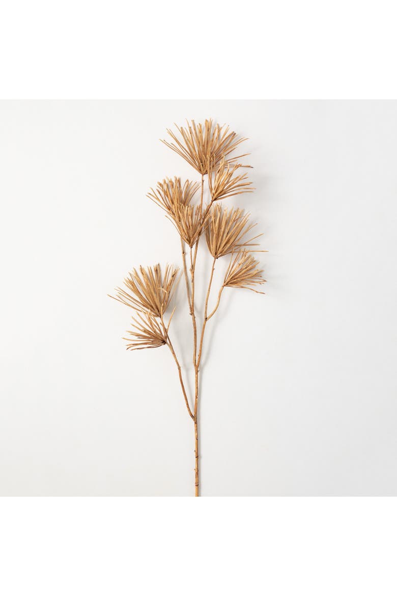 Sullivan's Podocarpus Stem, Brown Faux Floral Stem for Crafting, Weddings, Home and Holiday Decoration, 42 Inch, Main, color, Brown