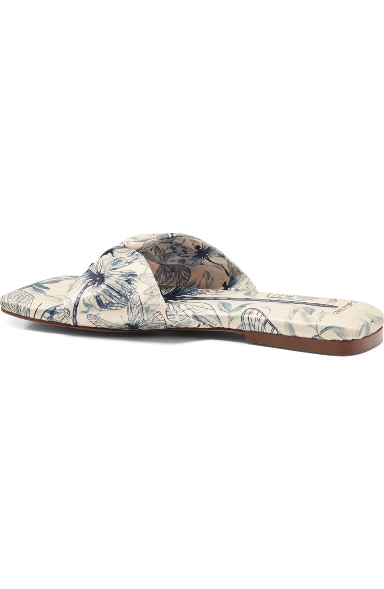 Free People Tia Print Slide Sandal, Alternate, color, Dragonfly Bandana