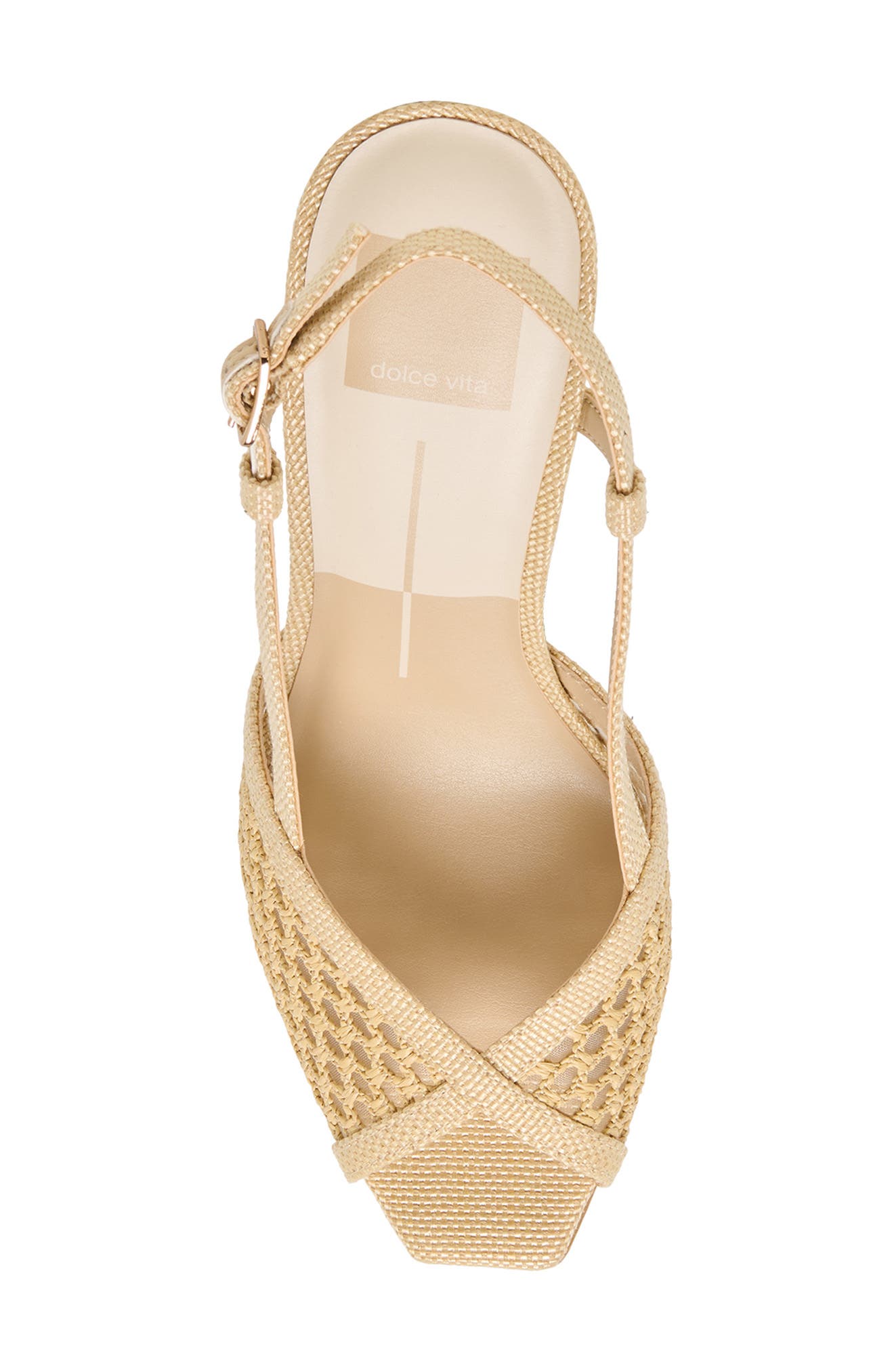 Sheri Slingback Sandal, Alternate, color, NATURAL RAFFIA