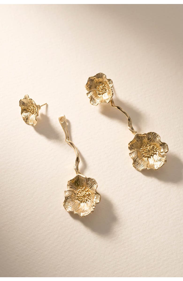 Astor & Orion Poppy Ear Jacket, Alternate, color, Gold