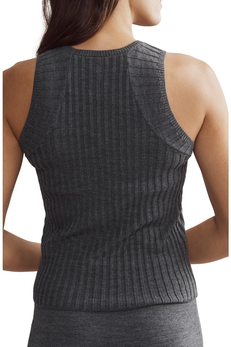 Porto Tank Sweater, Alternate, color, CHARCOAL HEATHER