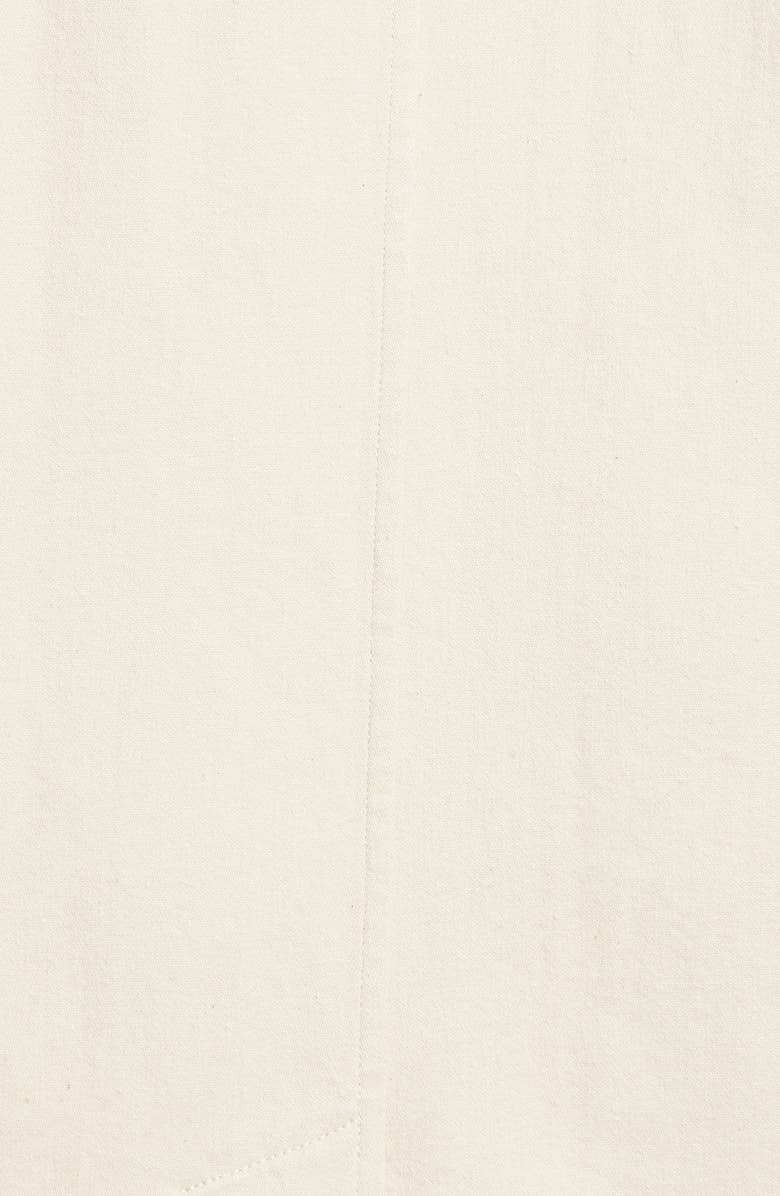 Nili Lotan Samuel Stretch Canvas Duster Coat, Alternate, color, 