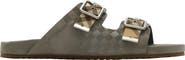 Burberry Check Suede Urchin Sandals