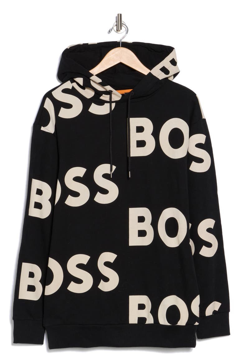 We Cool Logo Graphic Hoodie, Alternate, color, BLACK