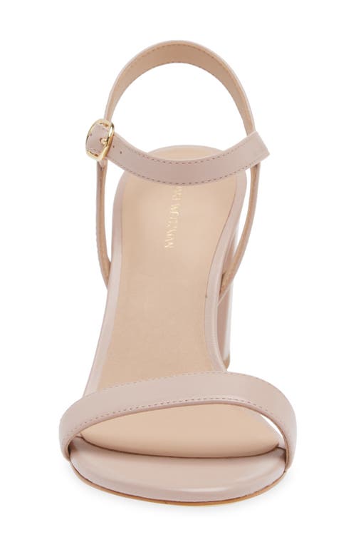 Stuart Weitzman Dancer 75 Block Heel Sandal In Dolce