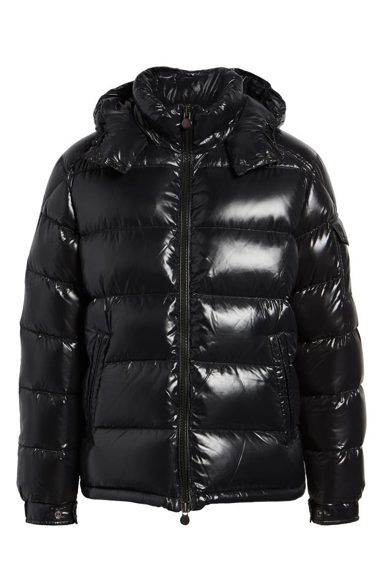 Moncler Maya Laque Quilted Down Jacket, Alternate, color,