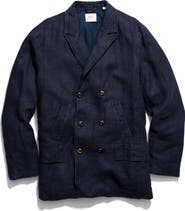 Billy Reid Canvas Peacoat