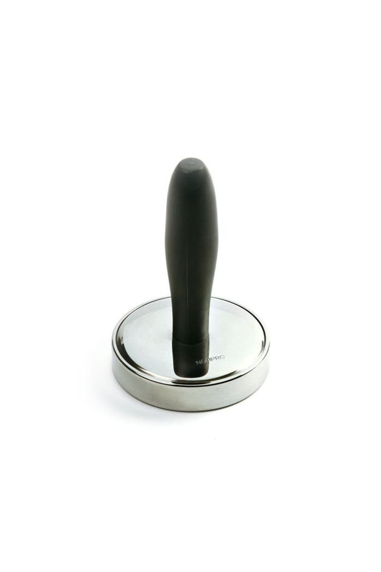 Grip-EZ Stainless Steel Meat Pounder, Main, color, Black