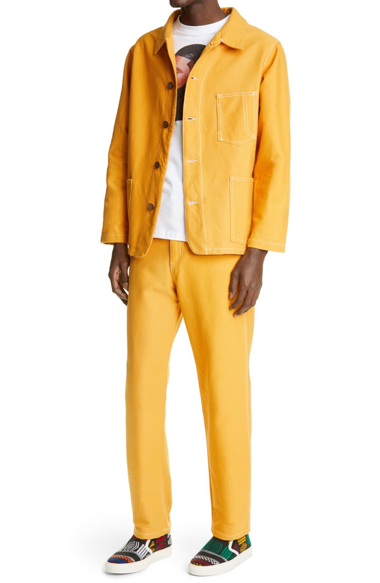 Wanda Lephoto Canvas Workwear Jacket, Alternate, color, 