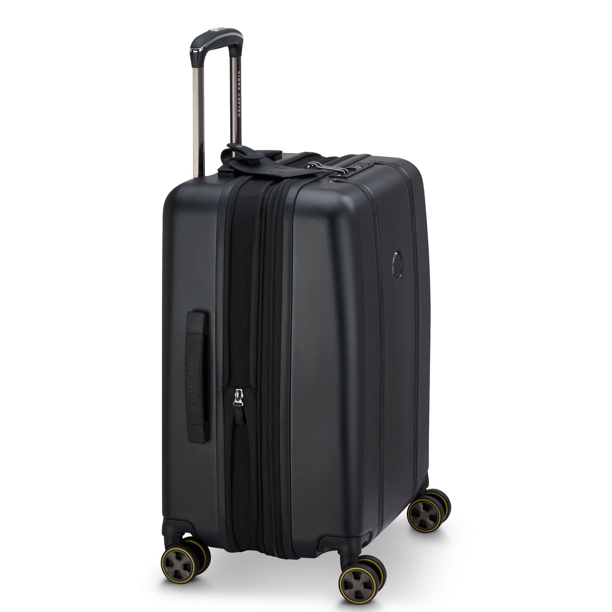 Delsey Paris Cadence 20" Expandable Carry-On, Alternate, color, Deep Black