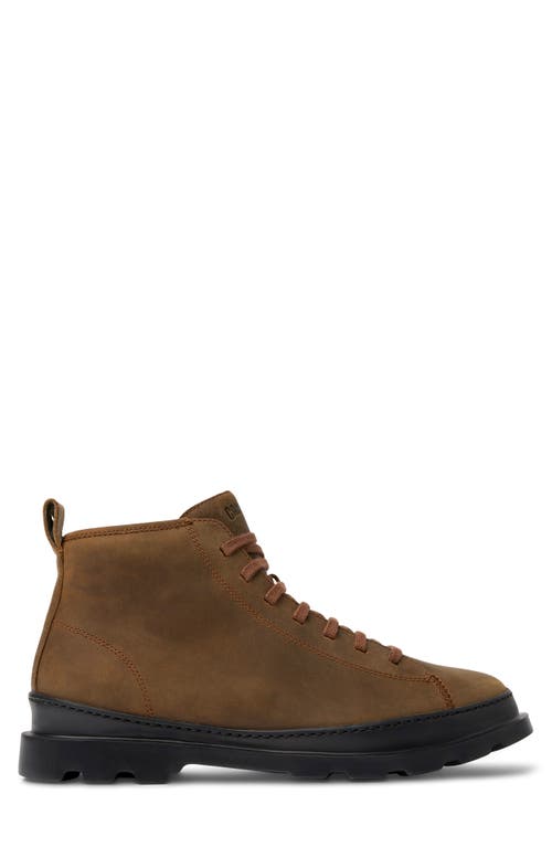 Camper Brutus Combat Boot In Brown