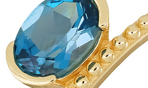 Bony Levy Blc London Blue Topaz Ring In Gold