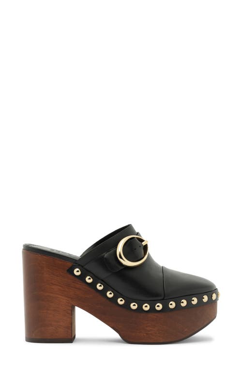 Schutz Piper Ankle Strap Platform Sandal In Black