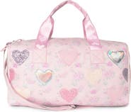 OMG Accessories Kids' Heart Patch Large Duffle Bag