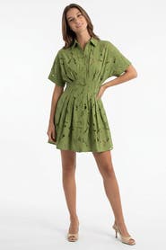 Exquise Angevin Slim Short Sleeve Mini Dress