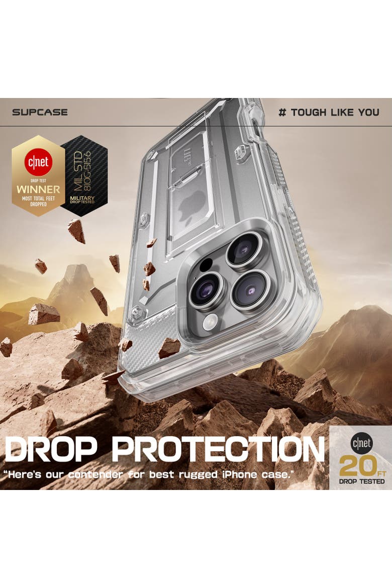 iPhone 16 Pro Max 6.9 inch Unicorn Beetle PRO Rugged Case, Alternate, color, Clear