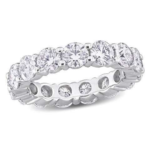 5 1/2ct D.E.W. Moissanite Eternity Ring