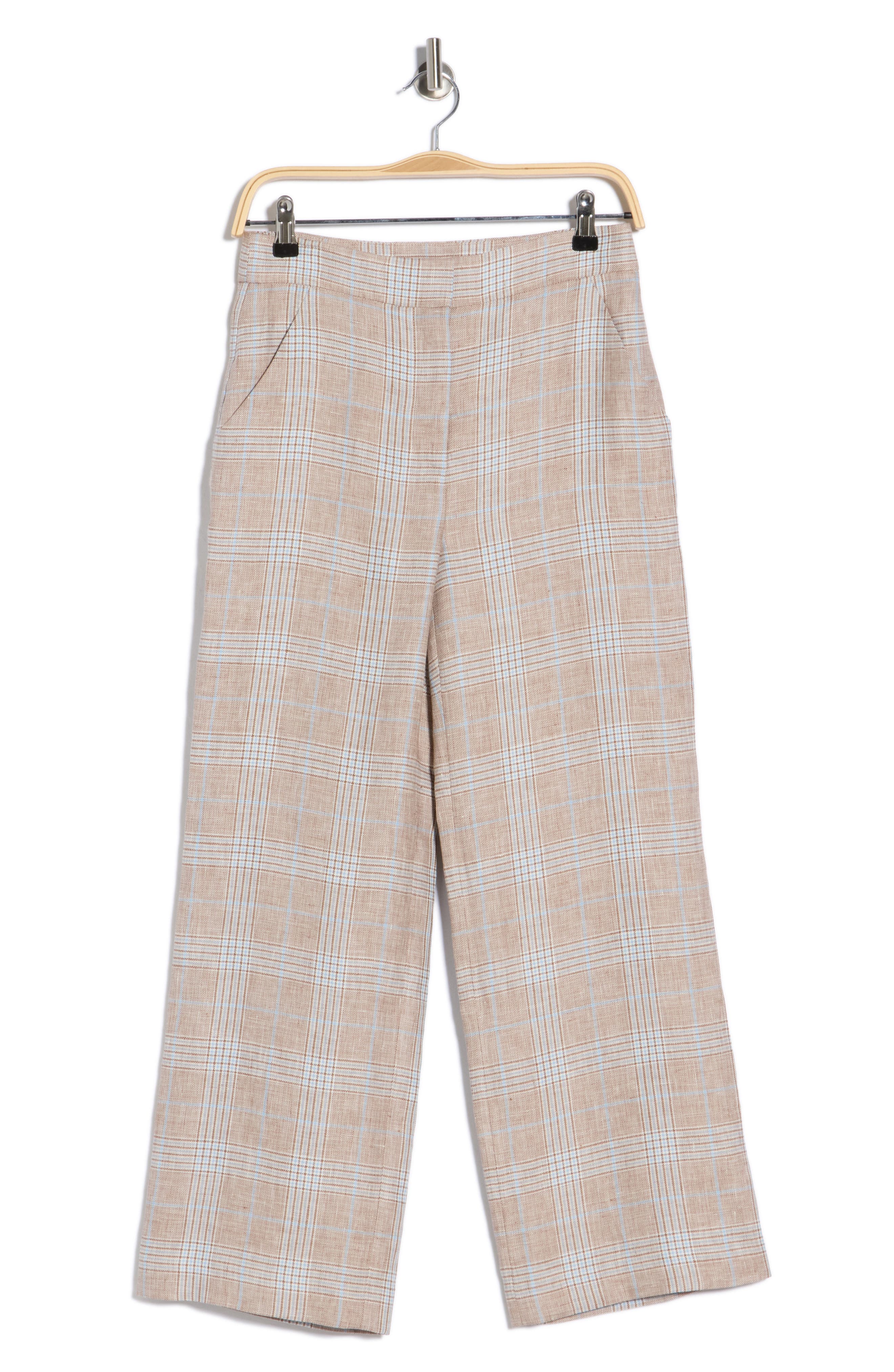 Veronica Beard Brixton Plaid Pants