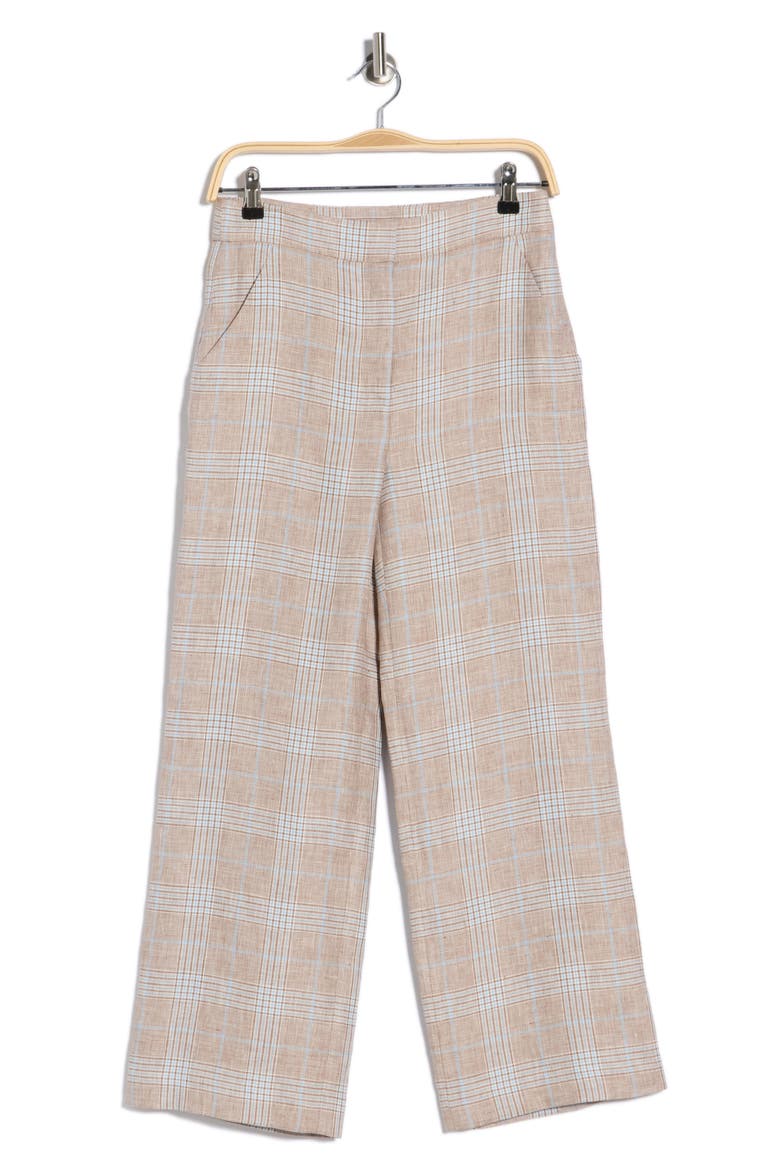 Brixton Plaid Pants, Alternate, color, KHAKI MULTI