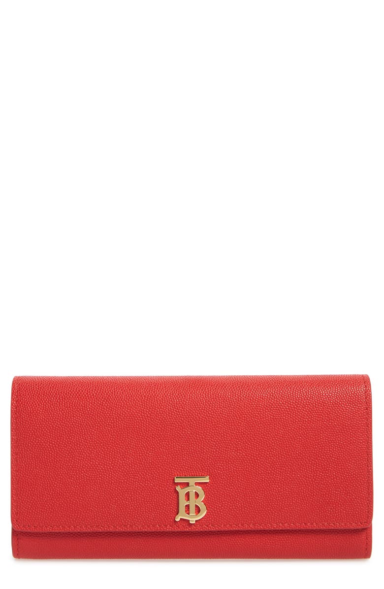 Burberry Halton TB Monogram Leather Wallet, Main, color,