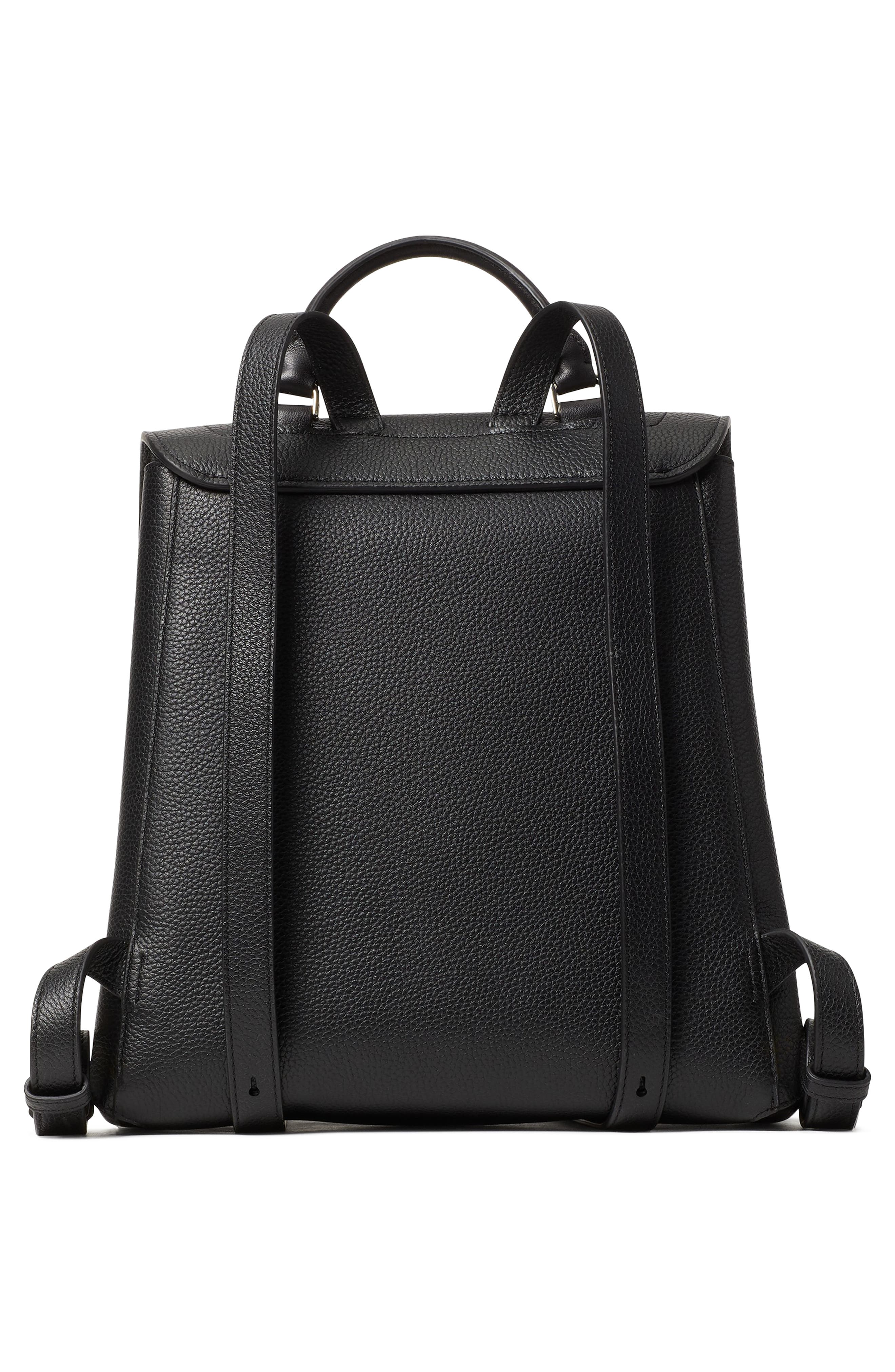 Kate Spade New York medium essential leather backpack, Alternate, color, 