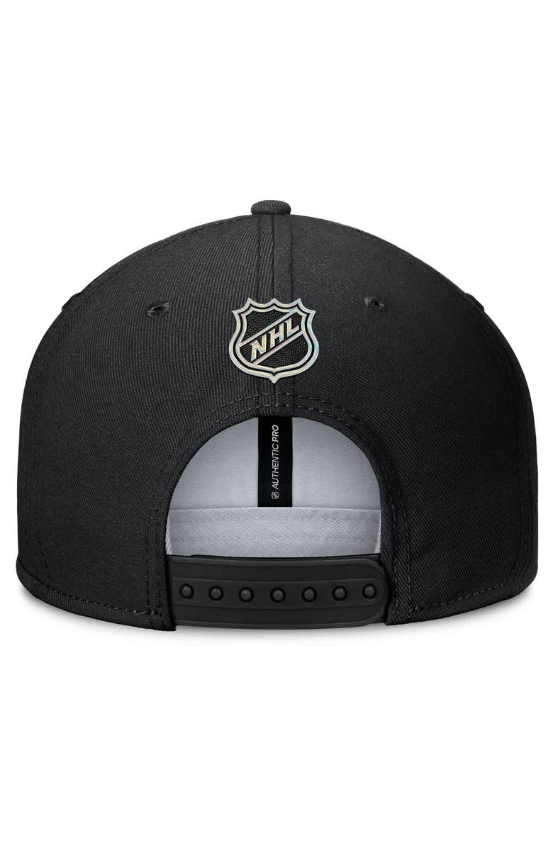 FANATICS Men's Fanatics Black Tampa Bay Lightning Authentic Pro Alternate Jersey Snapback Hat, Alternate, color,