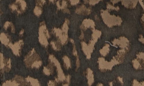 Kut From The Kloth Meg Print High Waist Ankle Wide Leg Jeans In Brown
