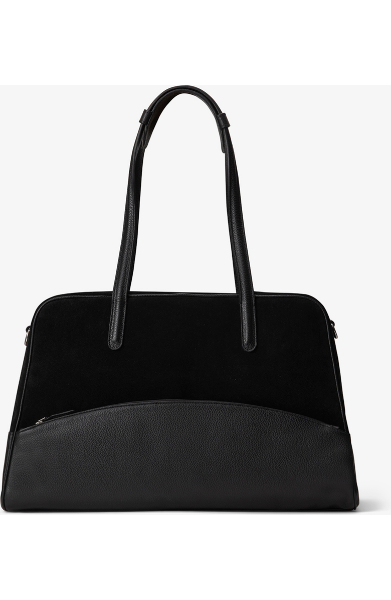 BY BANOO 24 Hour Suitcase, Main, color, Black/Silver